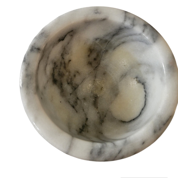 Vintage Marble Motar And Pestle - Picture 2 of 7